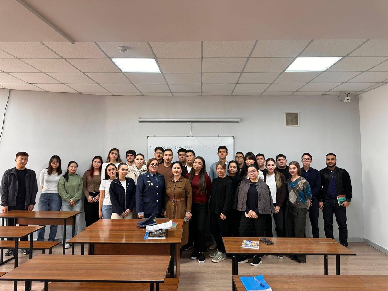 «Сыбайлас жемқорлық құқықбұзушылығын жасағаны үшін жауапкершілік түрлері» тақырыбындағы қонақ дәріс